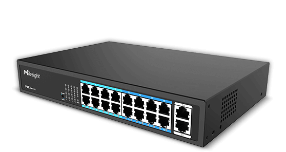 Switch Milesight MS-S0216-GL 16-port PoE