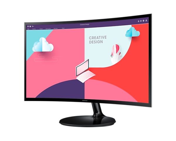 Monitor LED SAMSUNG 24" LS24C360EAUXEN (zakrzywiony ekran)