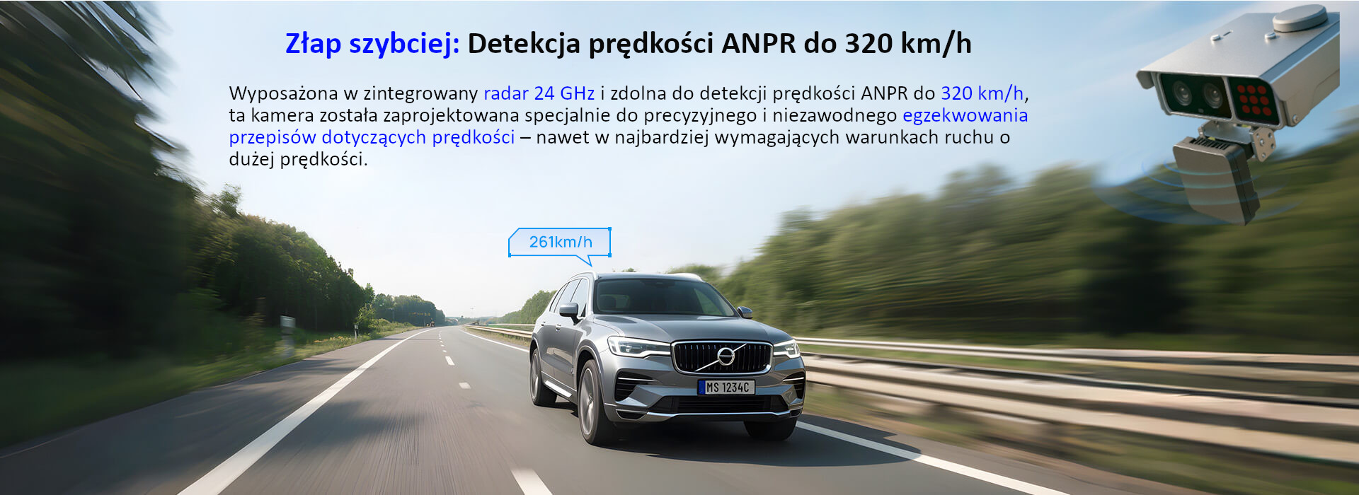 Kamera z Radarem 24GHz Milesight DualVision